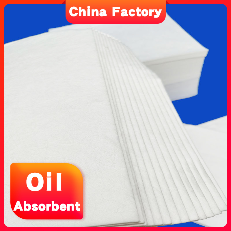 oil sheet absorbing spill oil absorbent pads