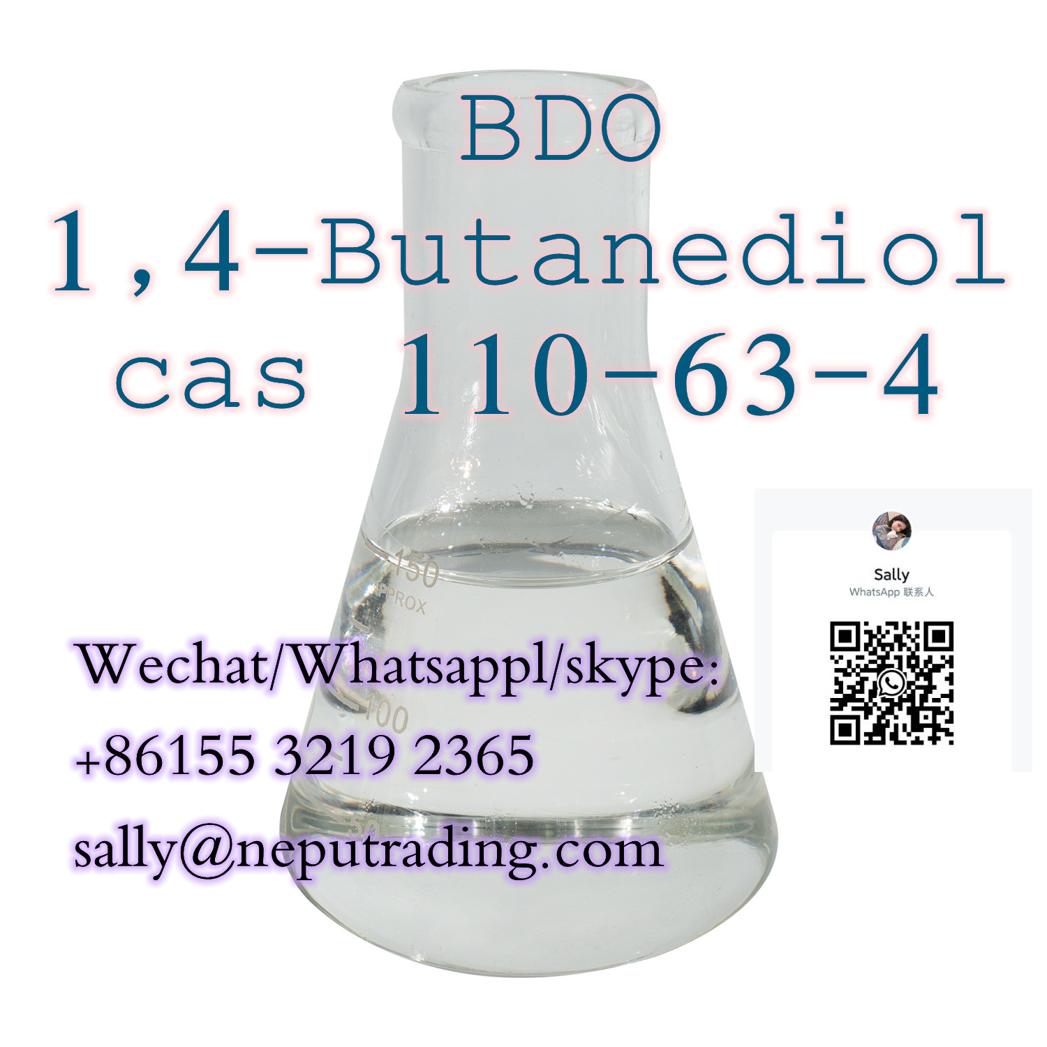 BDO/1,4-Butanediol  cas 110-63-4 