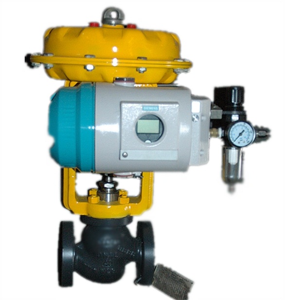 Pneumatic Cage Guided Globe Valve