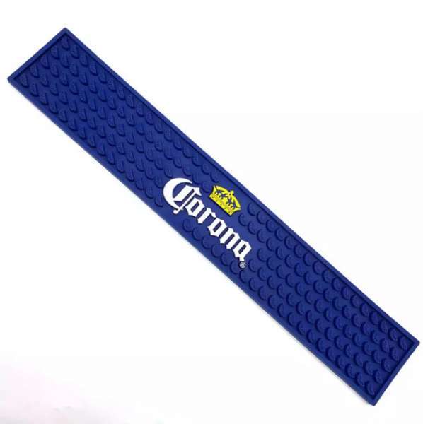 2020 Customized Logo Soft PVC Rubber Custom Bar Mat, Bar Runner Mat for Bar Using
