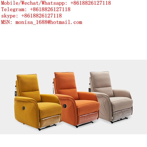 Space Capsule Sofa Technology Fabric Single Electric Rear Reclining Sofa Lazy Multifunctional Reclining Chair