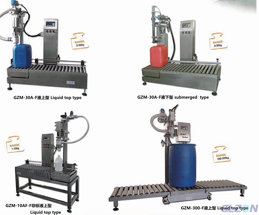 GZM- special quantitative filling machine for strong acid