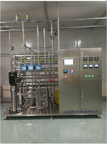 Water treatment equipment for pharmaceutical industry