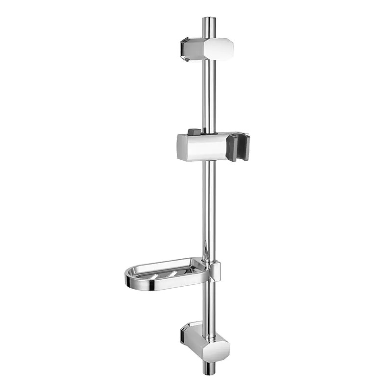 Bathroom Chromed Stainless Steel Tube Sliding Adjustable Bar Shower Accessories Wall Mount Slide Bar XY-1760