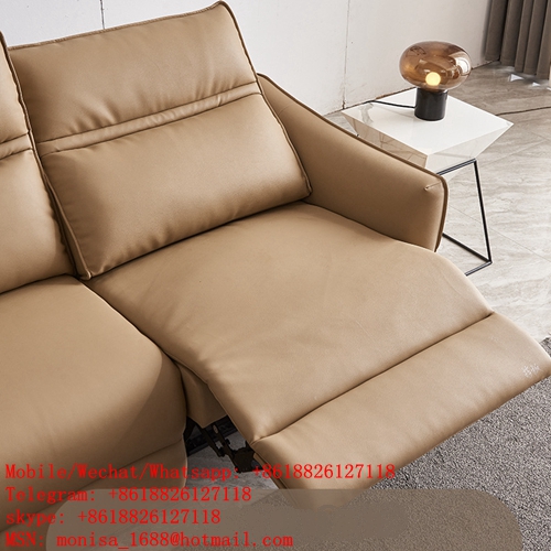 Multifunctional Sofa Modern Minimalist Nordic Living Room Combination Leather Electric Sofa