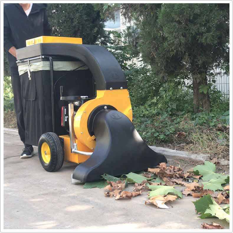 Садовые бензиновые пылесосы для уборки листьев