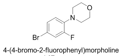 4-(4-bromo-2-fluorophenyl)morpholine