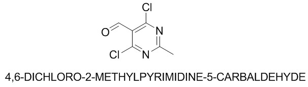 4,6-二氯-2-甲基-5-嘧啶甲醛