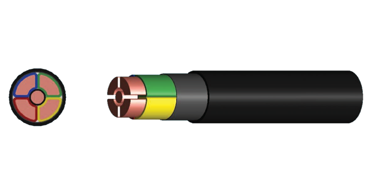 4 Cores +Earth Power Cable (XLPE Insulated)