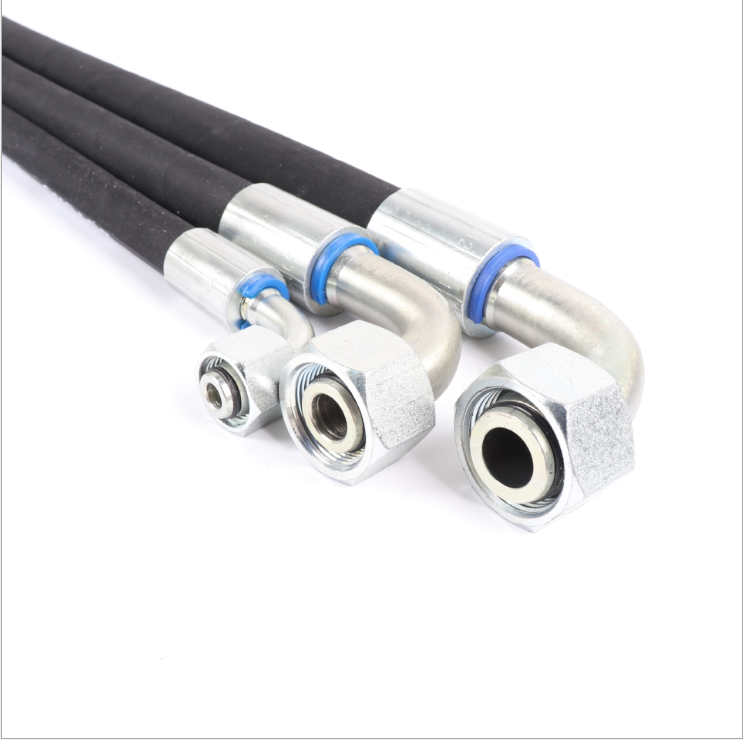 DIN EN853 1SN/ SAE100 R1AT Steel Wire Braided Hydraulic Hose