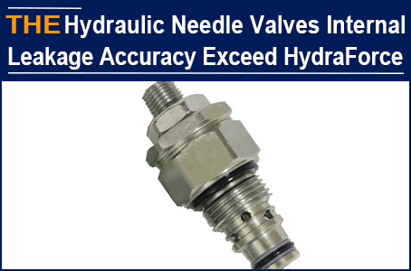 0.2cc/min AAK Hydraulic Needle Valve, with Internal Leakage Accuracy 20% Higher than that of HydraForce