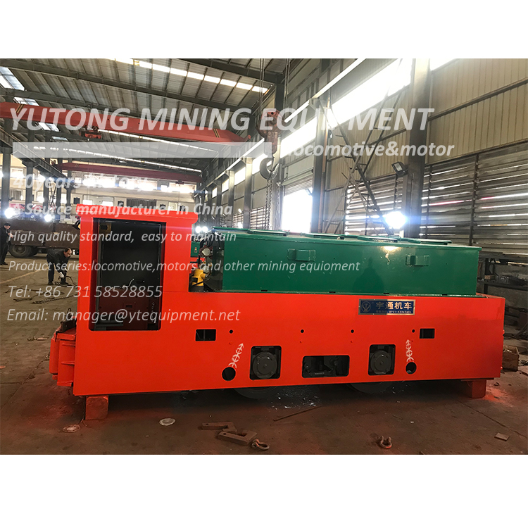 8 Ton Accumulator Locomotive for Underground Gold Mine