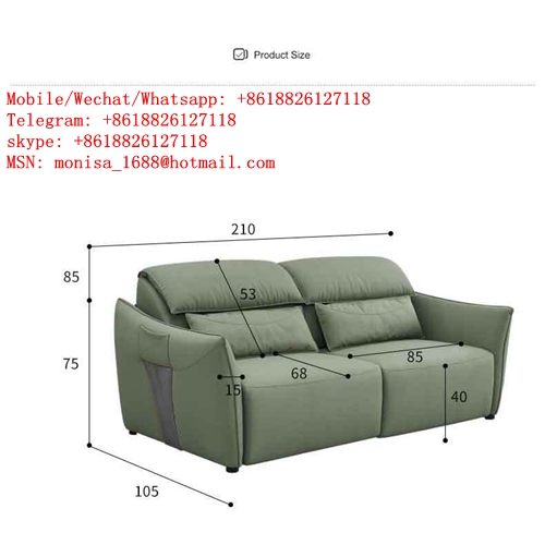 Modern Minimalist Double Technology Cloth Electric Sofa Bed Small Apartment Apartment Telescopic Function Sofa Bed Dual-Use