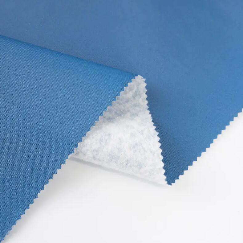 Blue 170PVC Coated 80g Needle Punched Cotton Car Cover Fabric