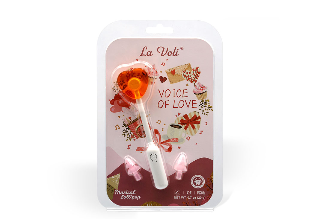 Musical Valentine's Day Lollipop