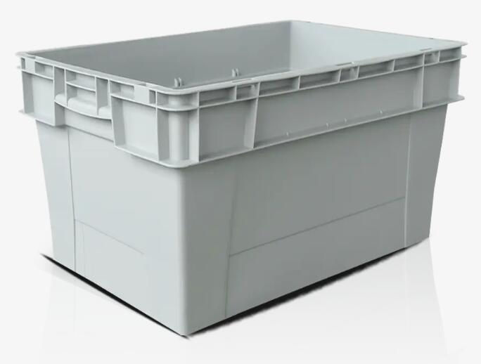 ZJCX654431W Vertical Warehouse Box Inclined Insertion Box Plastic Turnover Box