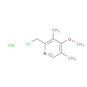 3-(Chloromethyl)-4-methoxy-3,5-dimethylpyridine hydrochloride CAS#86604-75-3