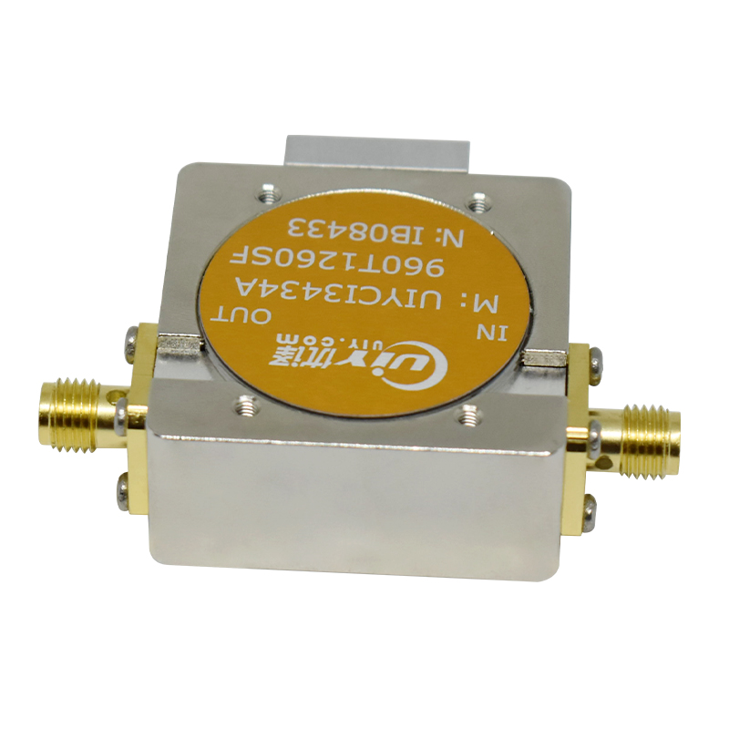 Коаксиальный изолятор РФ с низкими потерями инсерции 0,3 дБ от 960 до 1260 МГц