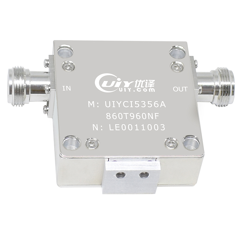 Коаксиальный изолятор 860-960 МГц РФ с низкой инсерционной потерей 0,4 дБ 