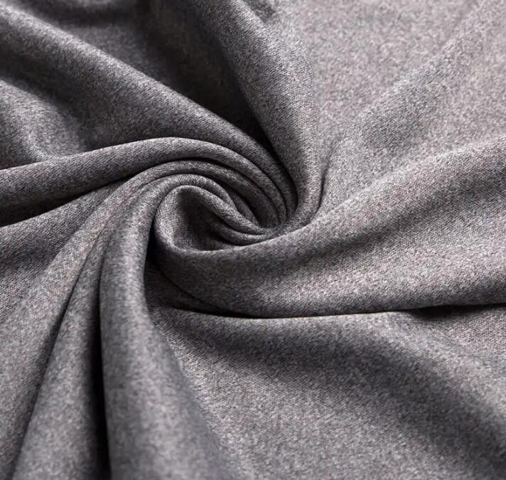 Cationic elastic knitted fabric