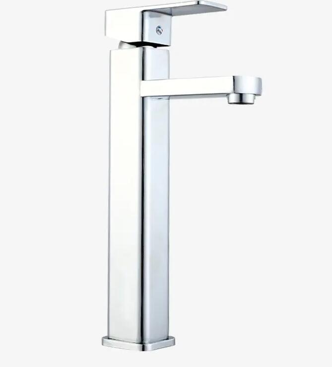 stainless steel plating basin sink faucet square faucet