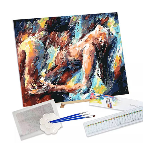 hot sell Custom high quality Kits Hand Painted Oil Painting Canvas Art Home Decor Painting DIY Painting By Numbers