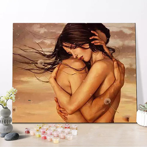 hot sell Custom high quality Kits Hand Painted Oil Painting Canvas Art Home Decor Painting DIY Painting By Numbers
