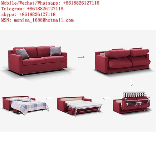 Hidden Foldable Sofa Bed Dual-Use Hotel Apartment Small Apartment Functional Package Special With Mattress Sofa Bed