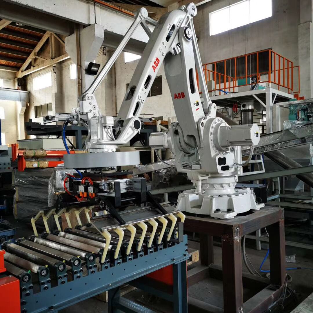automatic baggers Fully Automatic FFS Packing Line Automatic bagging palletising line for russian chemical plant Advateh, pre-made bags Price of Containerised Bagging Machine robot palletizer machine 
