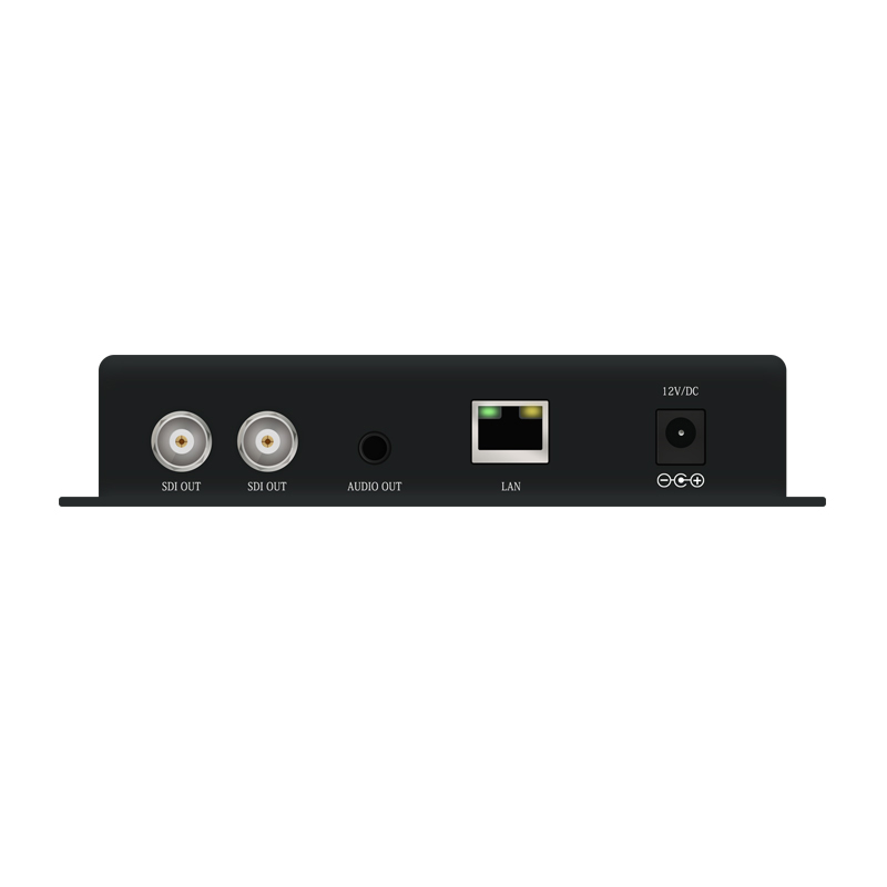 H.265 1080P@60 IP To SDI Video Decoder With Loop Out