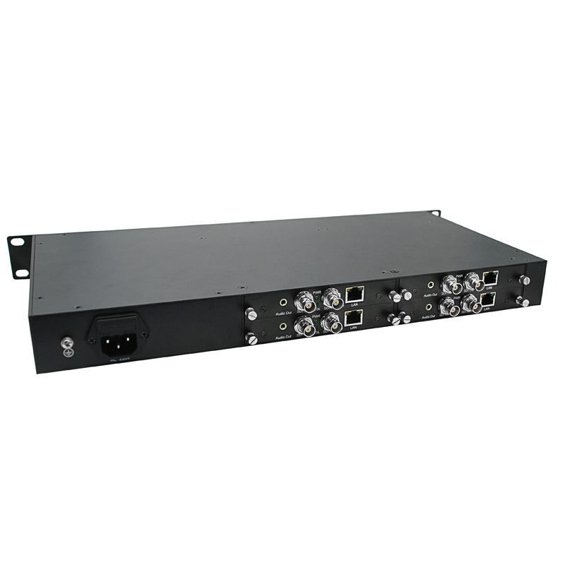 H.265 1-4 Channels HDMI/SDI/VGA/CVBS Video Decoder 1RU