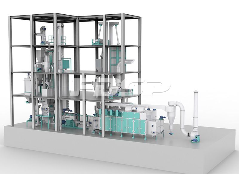 Small Turnkey Animal Feed Production Line