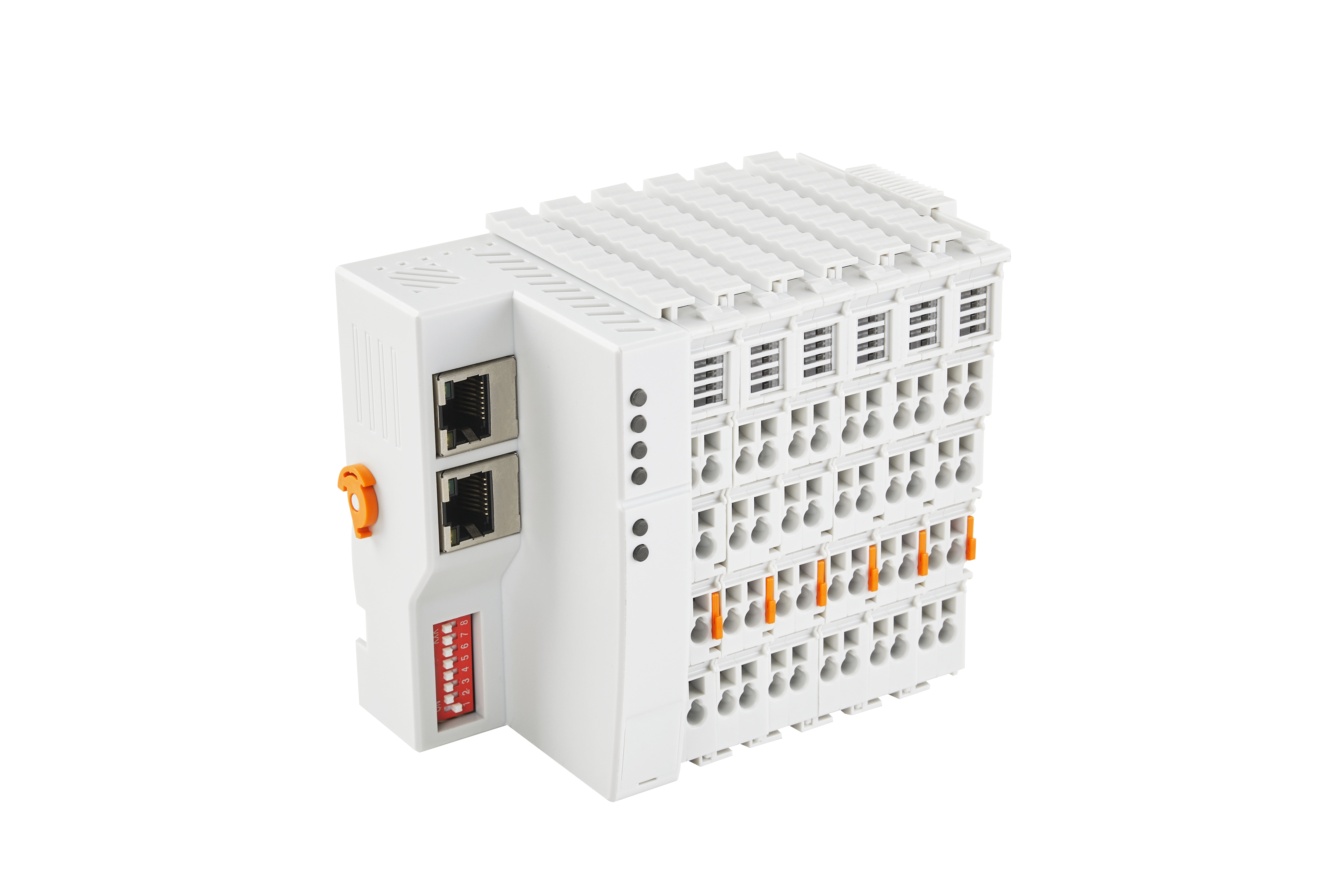 Ethernet/IP Distributed I/O Coupler Compatible Various types I/O module for Industrial automation