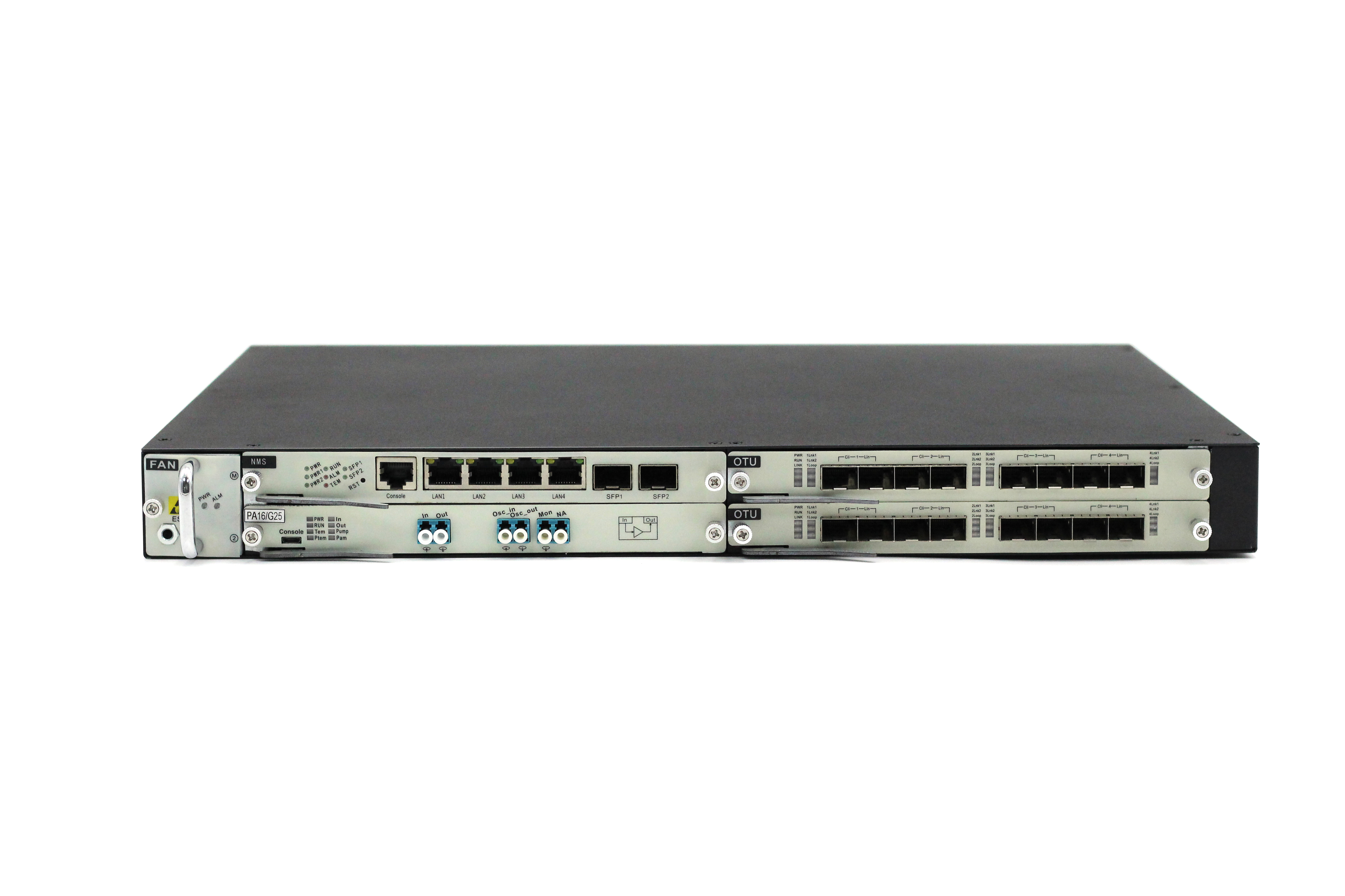 Optic transmission network DWDM OTN platform