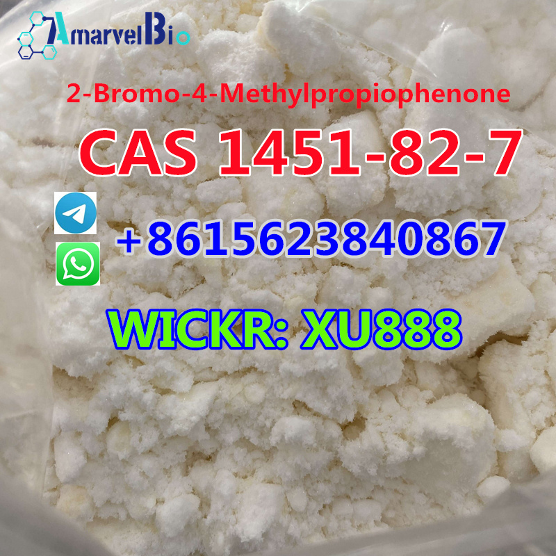 Wickr: XU888 CAS 1451-82-7 Bromketon-4 2-bromo-4-Methylpropiophenone