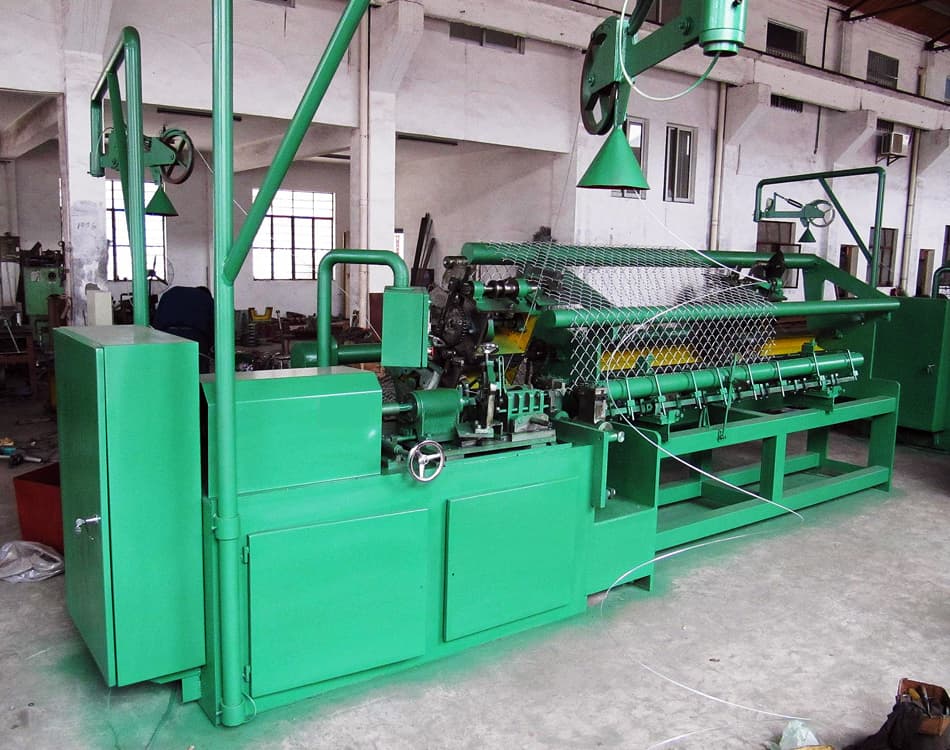 Double Wire Chain Link Fence Machine