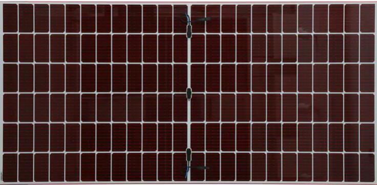 Double Glass Red 1500V Solar Module