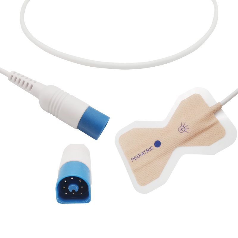 A0816-SP03 Philips Compatible Pediatric Disposable SpO2 Sensor with 50cm Cable 8pin