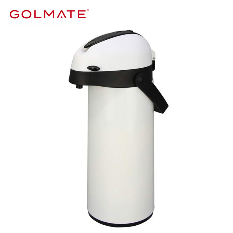 Golmate Airpot Flask Household PP Glass Liner Air Pump