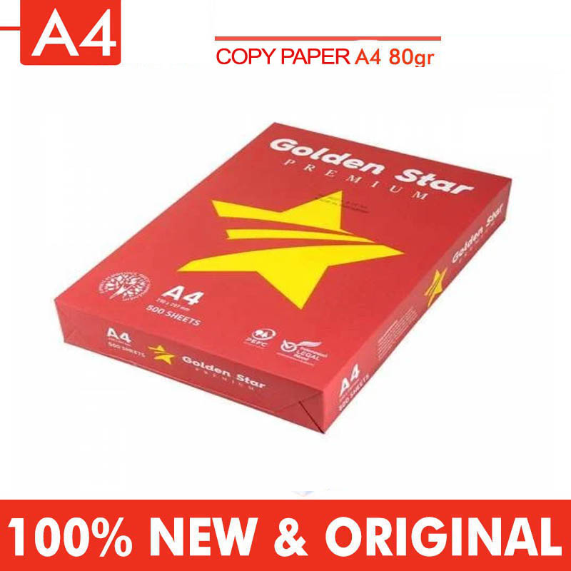 Golden star copy paper A4 80 gsm wholesale price