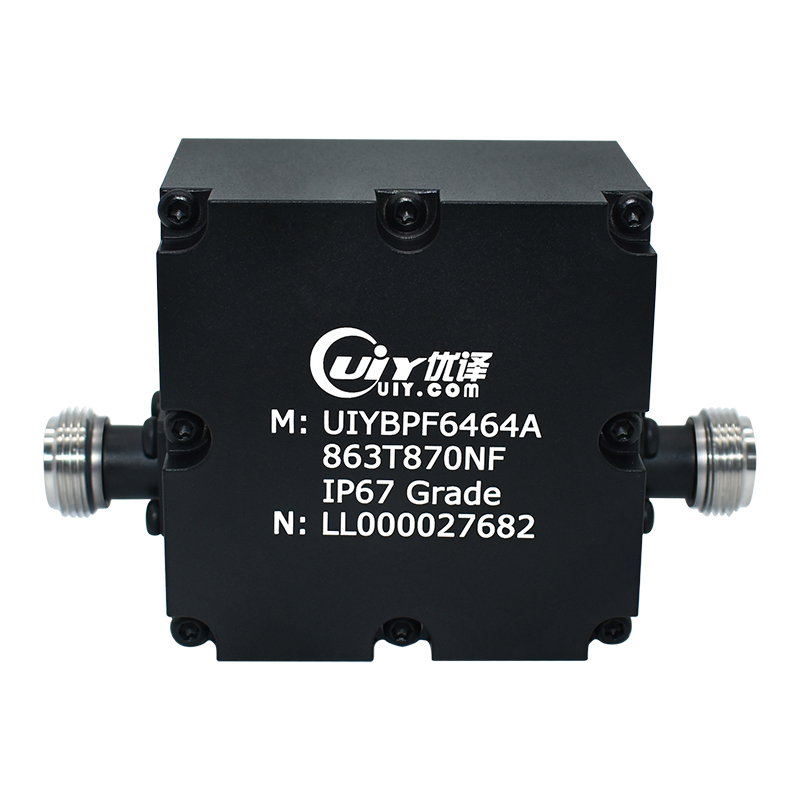 IP67 Водонепроницаемый 868MHz RF Band Pass Filter 863 до 870MHz