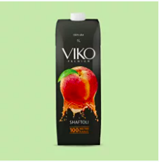 100% peach juice VIKO Uzbekistan