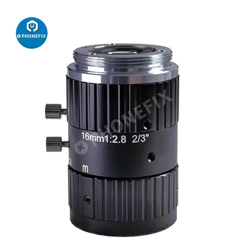 camera lens C-mount 10MP CCTV 8-50mm Fixed Focal FA Zoom 