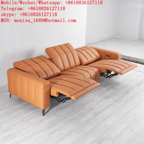 Modern Minimalist Fabric Multi-Functional Sofa Size Apartment Living Room Three-Seat Sofa