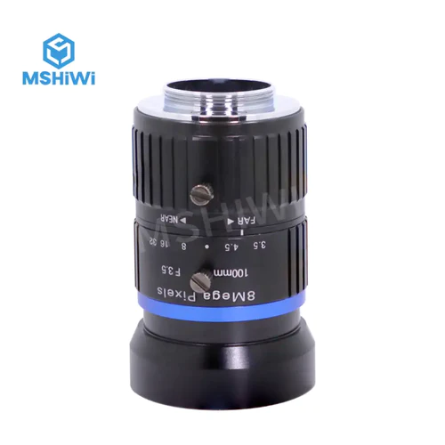 FA lens 5MP C-mount Manual iris machine vision 1/1.8-inch F2.0