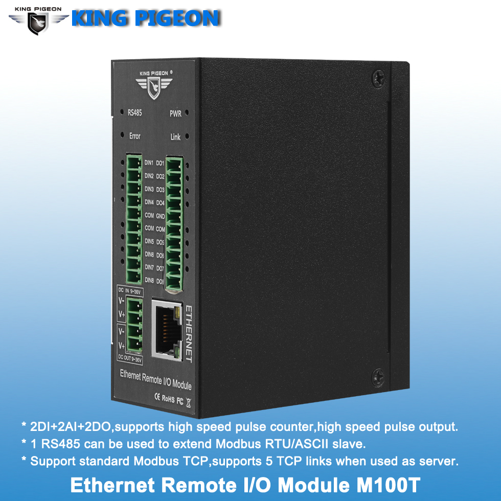 ethernet I/O module M160T helps building automation