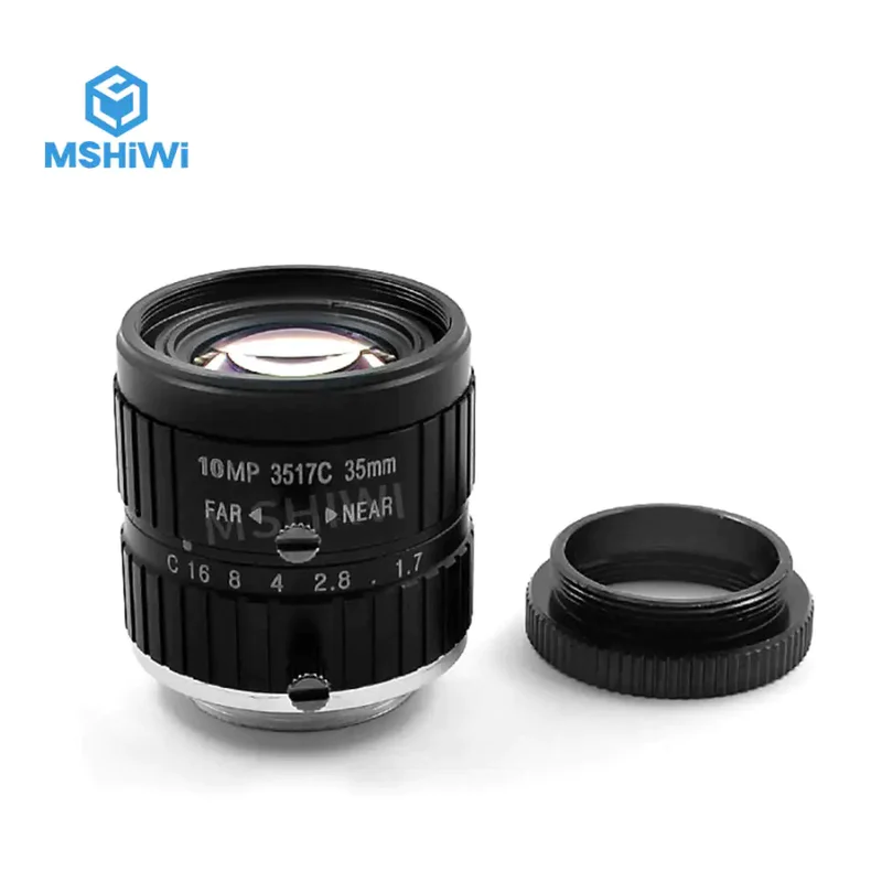 10MP F1.7 Manual Iris 1 35mm Prime Lenses Inspection