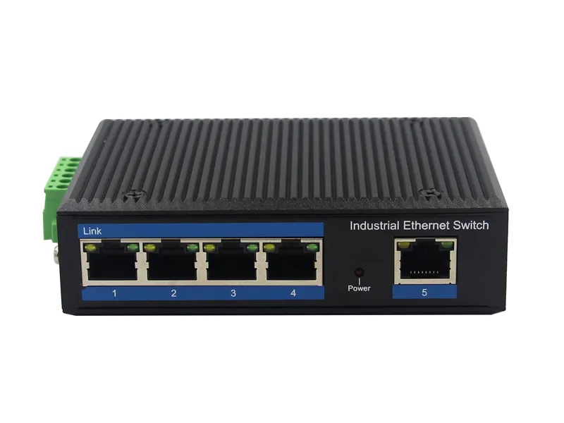 Industrial Grade Gigabit 5 Electrical port Unmanaged Industrial Ethernet Switch BL160G