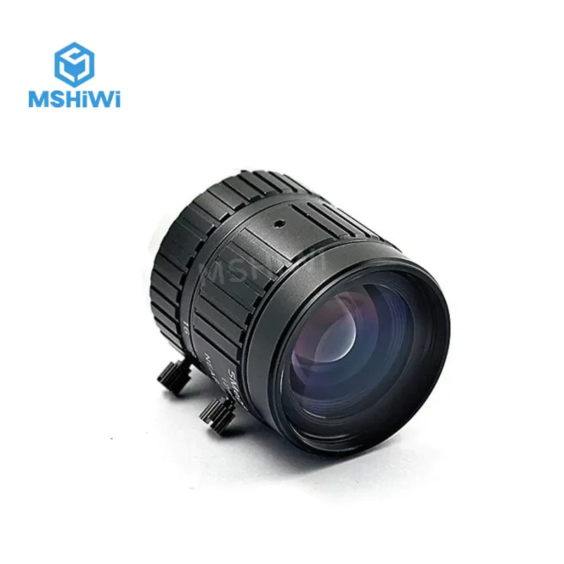 5MP C-Mount 2/3 12mm Prime Lenses F1.6 Manual Iris Lens