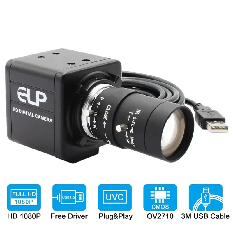 HD 1080P Webcam 120fps High Speed USB Camera 